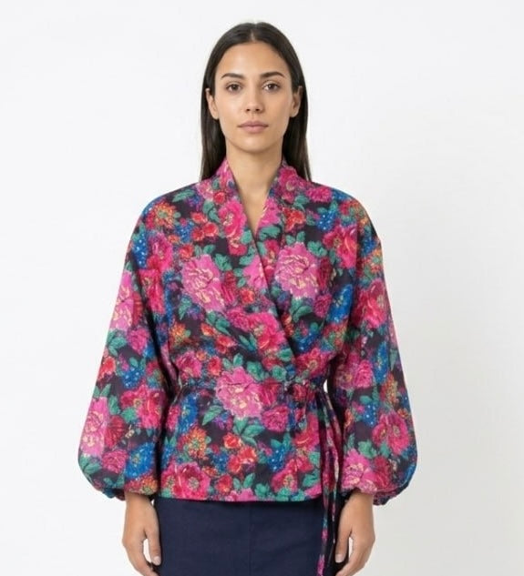 Collector’s Item: Κρουαζέ Κιμονό-Πουκάμισο με Dramatic Balloon Μανίκια - Limited Edition Print