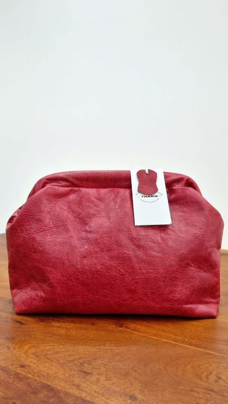 Leather Pouch Bag - 100% Φυσικό Δέρμα